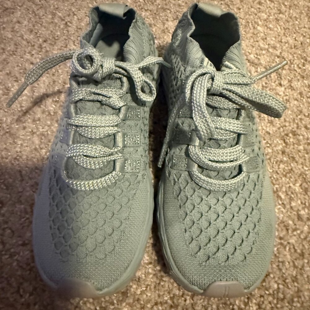 NOBULL Mint Green Knit Athletic Shoes